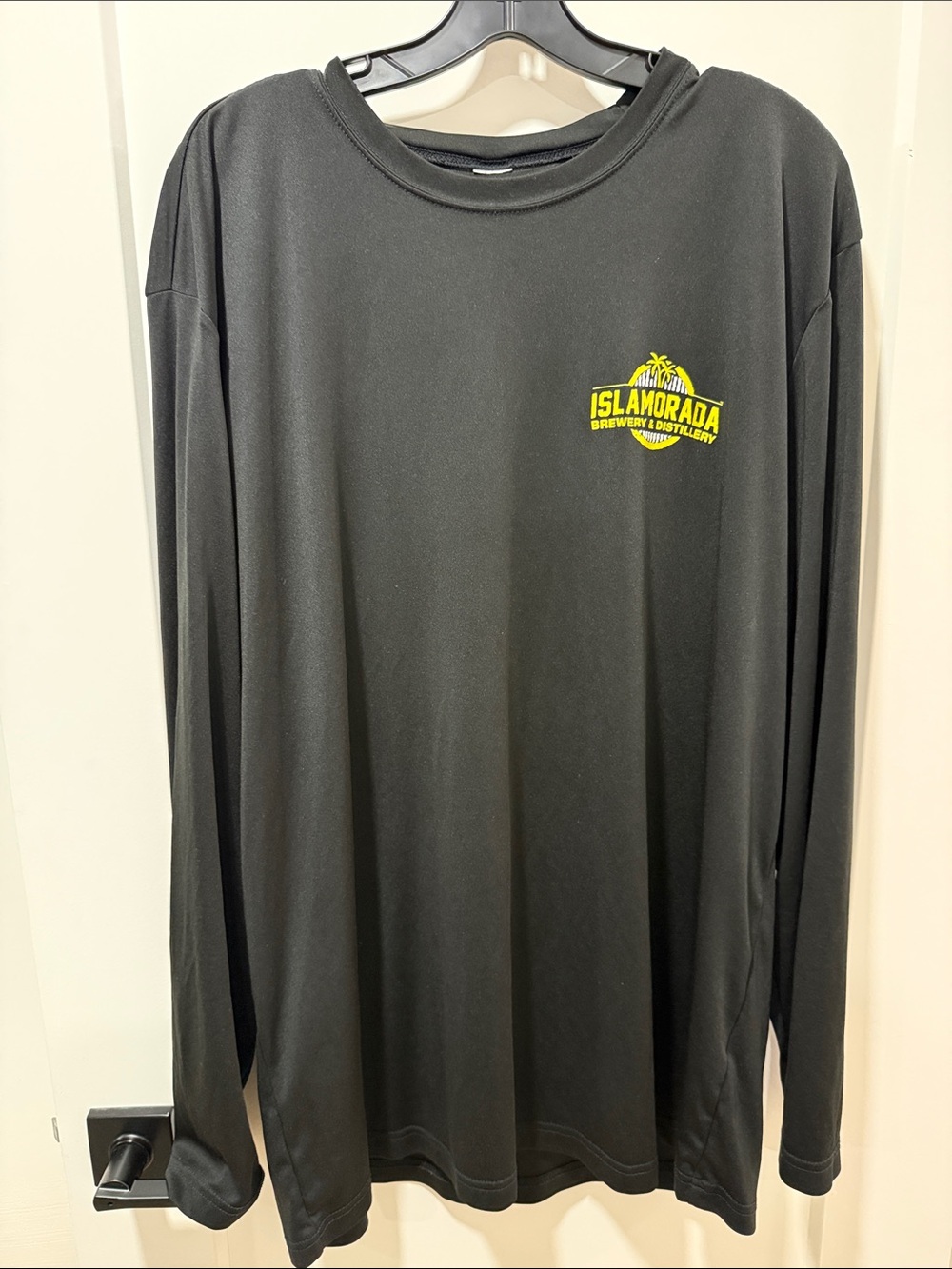 Islamorada Brewery & Distillery Black Long-Sleeve Men's Shirt - 2XL